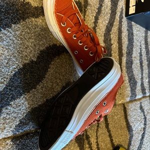 Orange Converse Women’s size 6.5